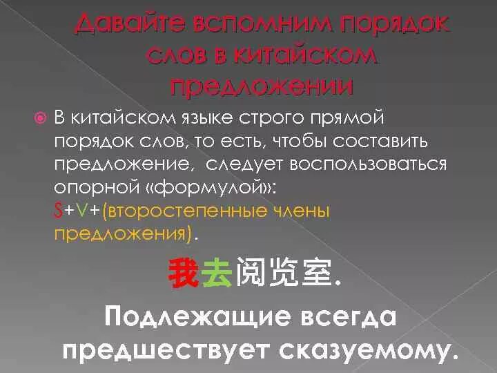 Типы предложений в китайском. Порядок построения предложения в китайском языке. Порядок слов в китайском предложении. Предложения на китайском языке. Порядок слов в предложении в китайском языке.