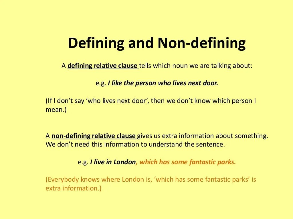 Defining and non-defining relative Clauses. Defining and non-defining relative Clauses правило. Non defining relative Clauses правило. Defining relative Clauses. Non примеры