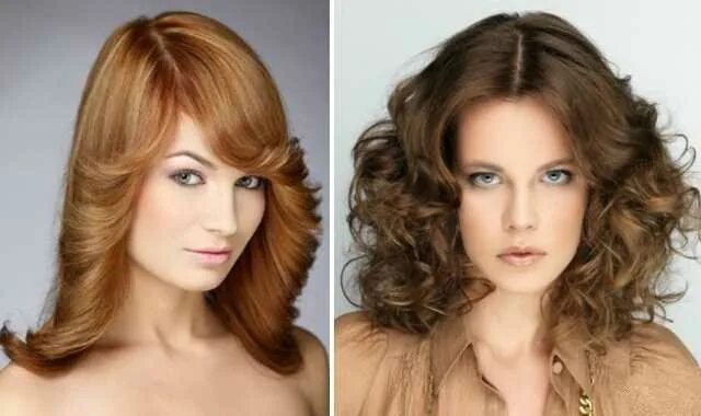 Стрижки рапсодия, дебют, итальянка. Калифорнийский каскад. Укладка на средние волосы локоны утюжком. Укладка на стрижку каскад. Укладка на каскадную стрижку.