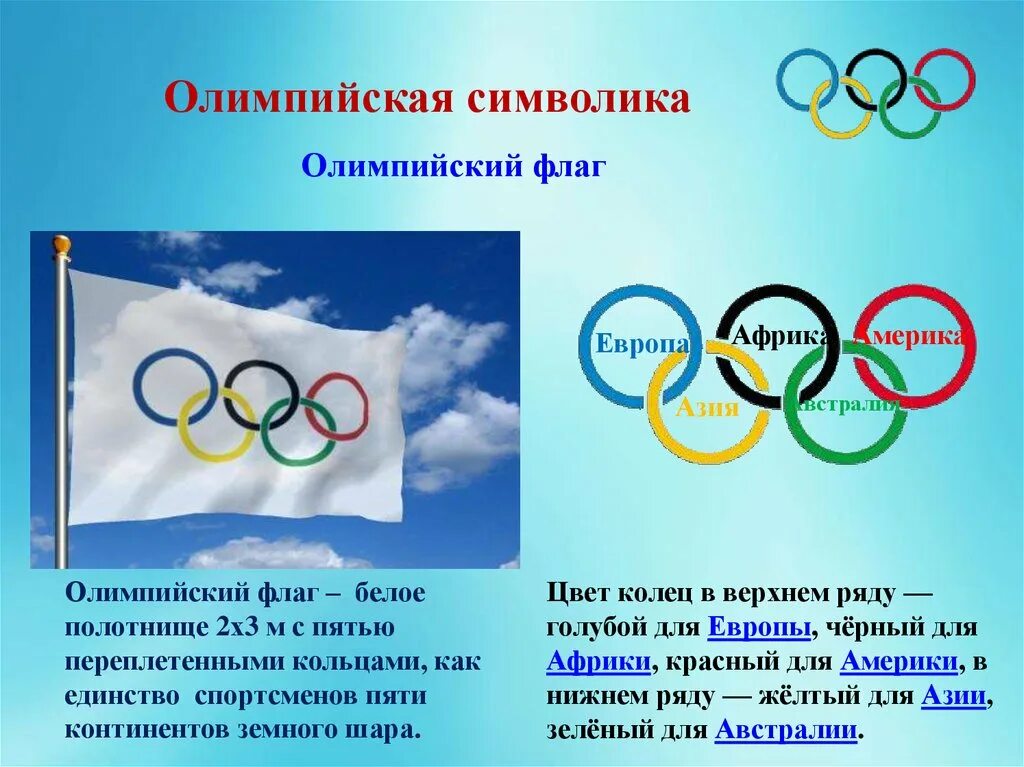 Олимпийский символ. Олимпийский флаг. Символика олимпиады. Символика летних Олимпийских игр. Виды спорта кольца