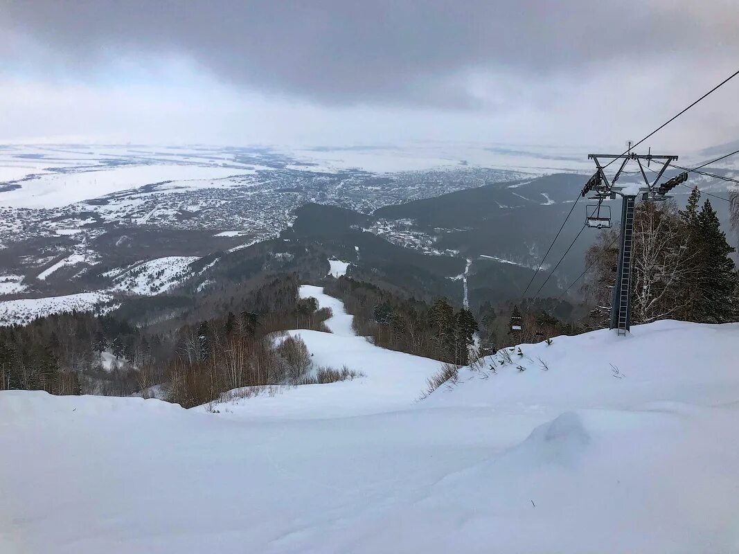 Гора Кукуя Алтай горнолыжный.