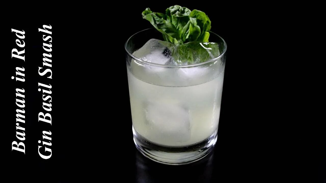 Gin basil smash