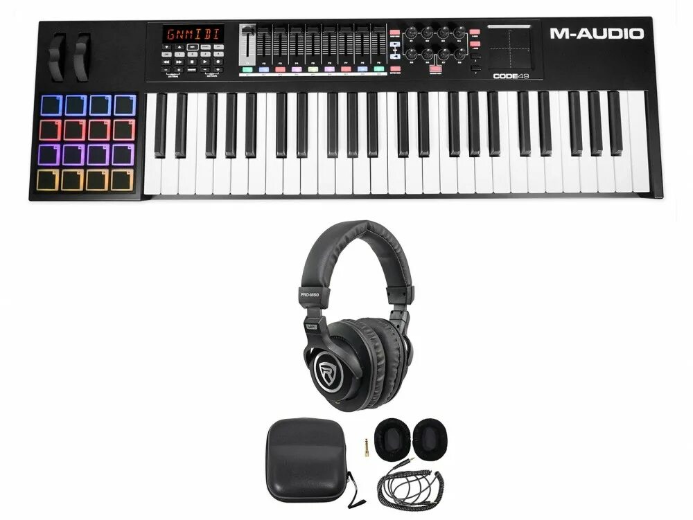 Audio code. M audio code 61. m-audio code 61 white. миди клавиатура code-61. midi клавиатура m-audio maxion pro 61.