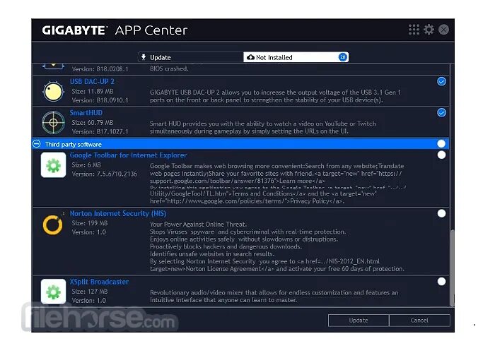 Spb gigabyte support ru. Gigabyte app Center BIOS. Гигабайт центр приложения. Gigabyte app Center Windows 10. App Center Gigabyte Gigabyte.