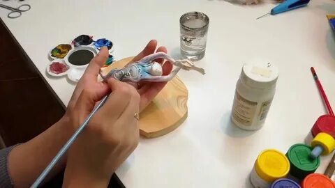 Как красить модели акриловыми красками