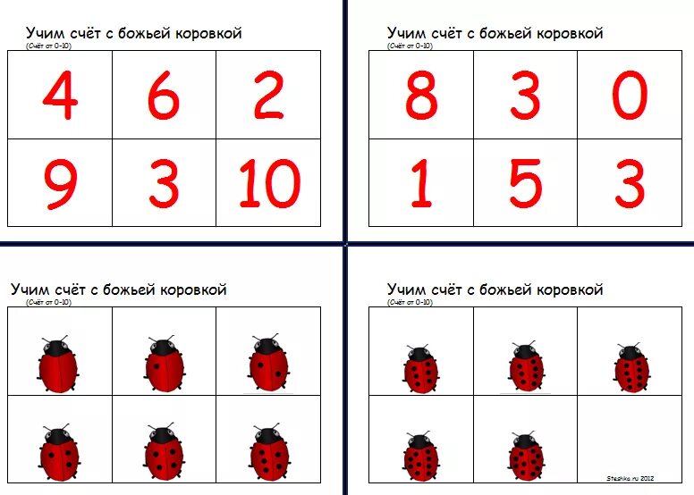 Счет для малышей. Карточки для обучения счету. Таблица счета для дошкольников. Учим счет.