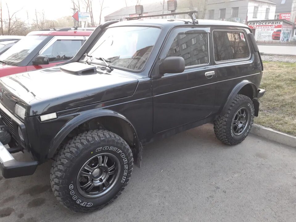 Продам MAXXIS MUDDER BUCKSHOT 235 75 15 ПРОДАНА - Lada 4x4 3D, 1,7 л, 2005 года 