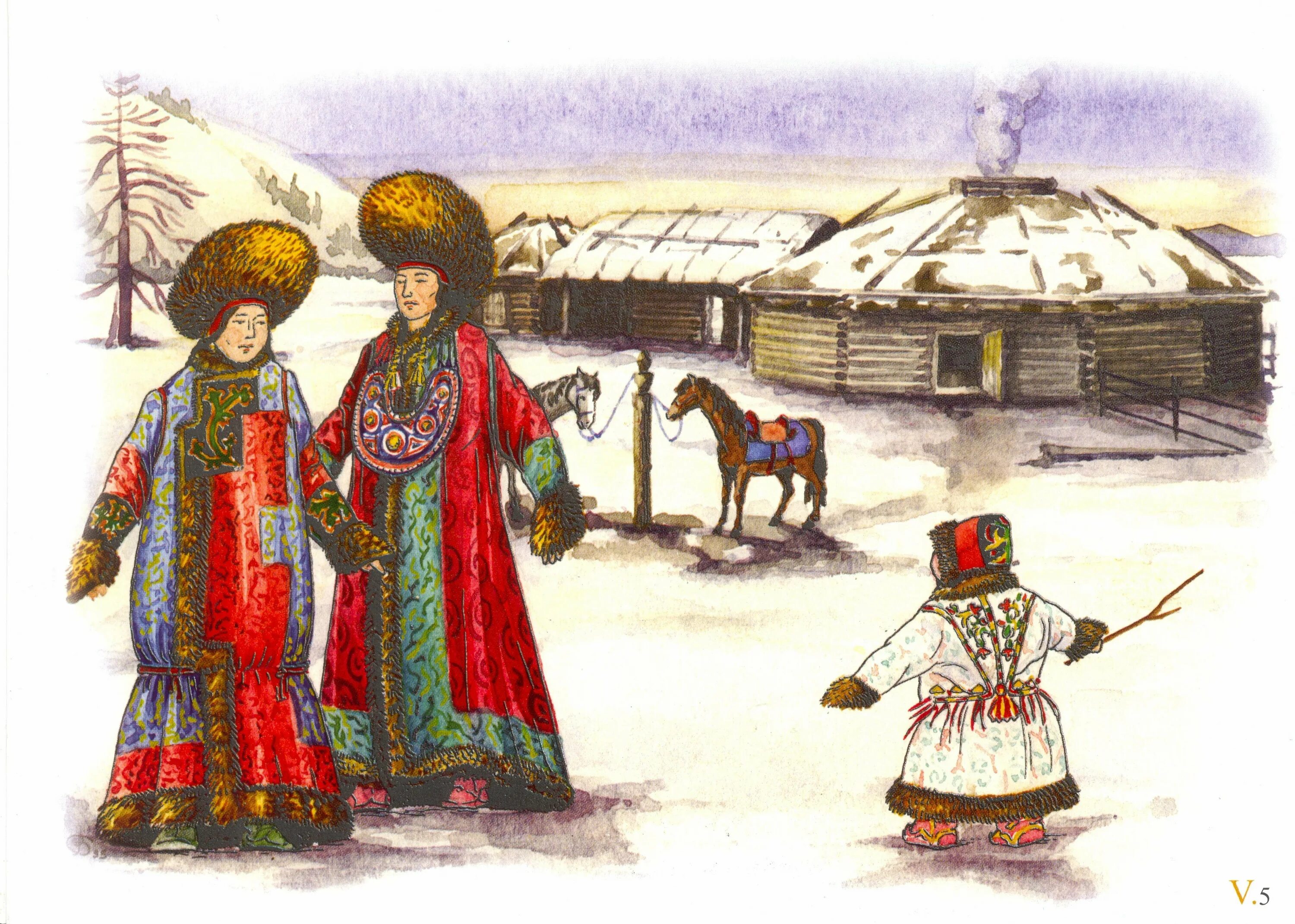 Народы сибири картинки