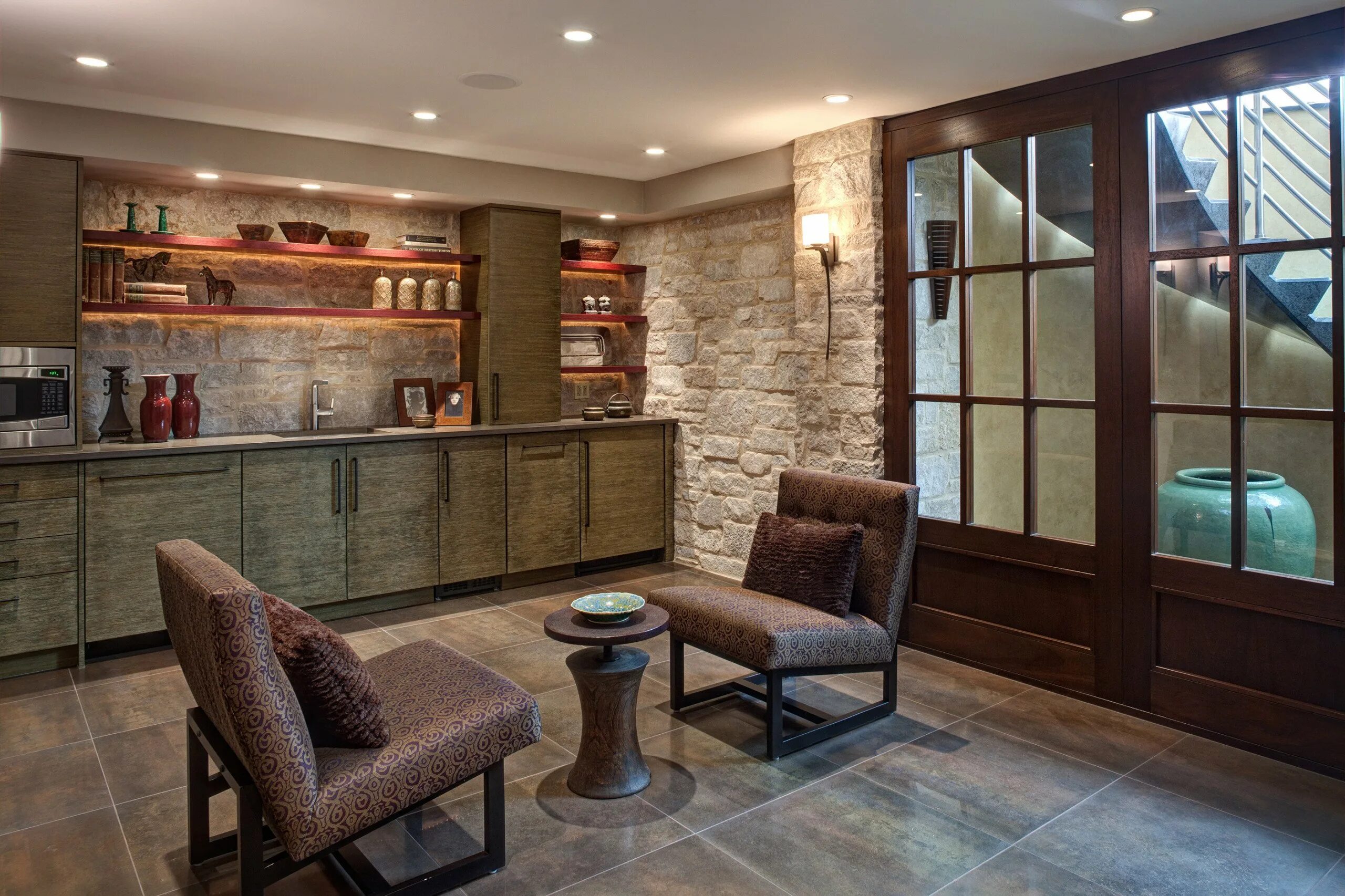 цокольный этаж интерьер. цокольный этаж в частном. комната отдыха на цокольном этаже. коттедж с подвалом. отделка подвала.