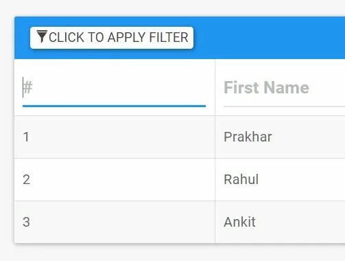 Header filter. Таблица с фильтрами html. dropdown table. apply filter. скрипт jquery для изменения размеров фото.