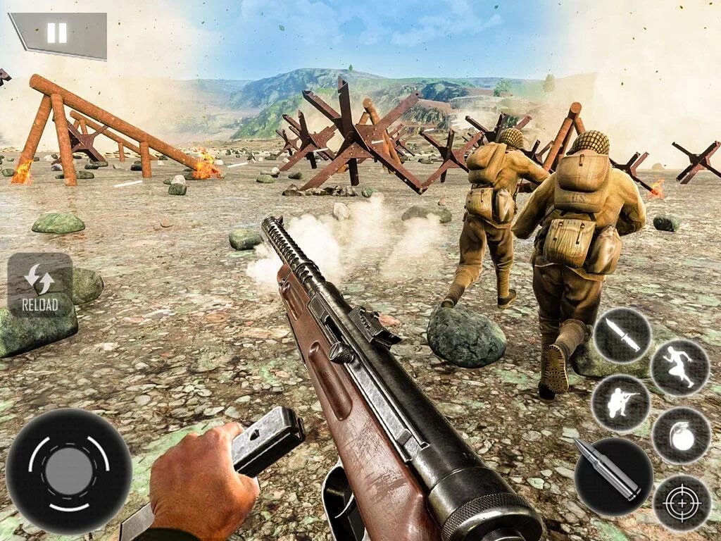 Игра survival wars. Стрелялки про вторую мировую войну.