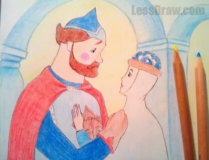 Царь салтан картинки нарисовать
