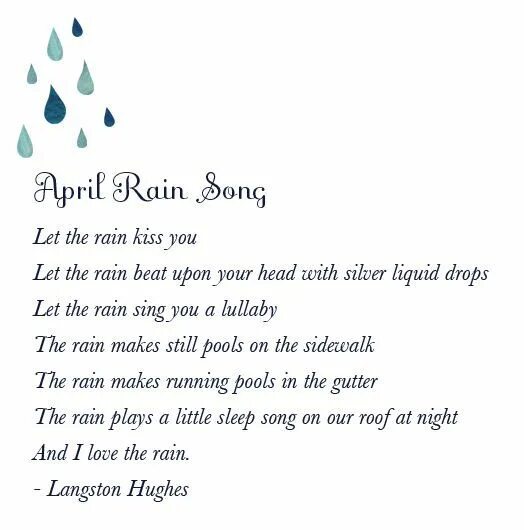 Английская песня дождь. April Rain. Rain Song. Rain Rain песня. May poem.