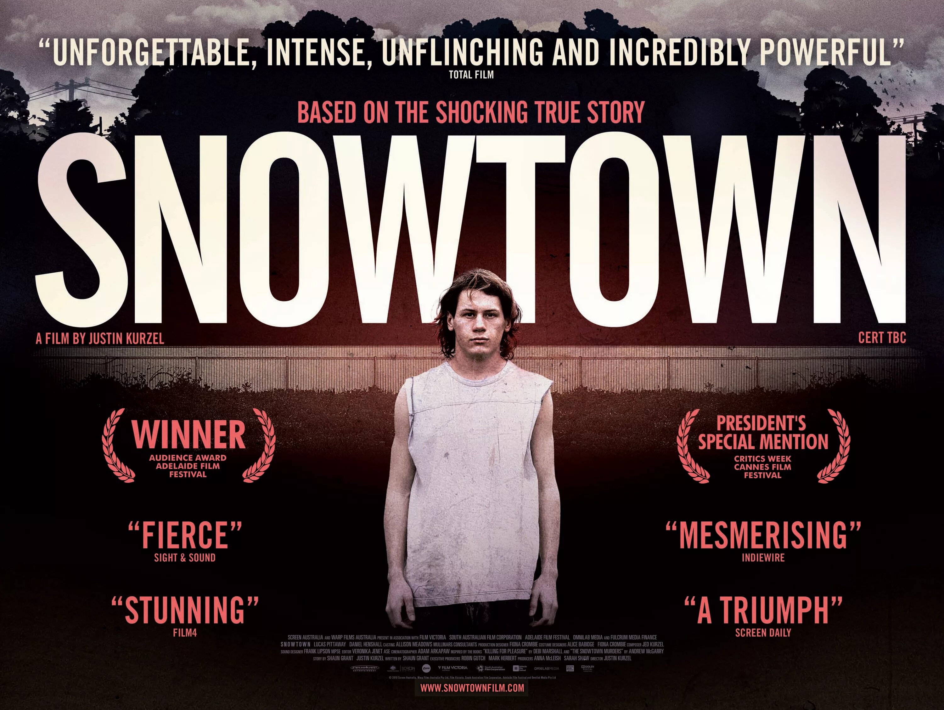 Special mention. Snowtown фильм. Snowtown Murders. Сноутаун фильм Постер. Snowtown Murders photos.