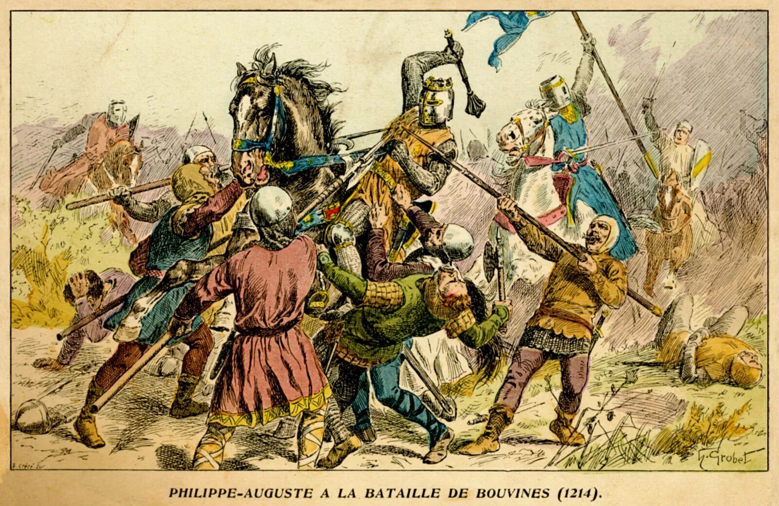 Сокрушительное поражение персов случилось. Битва при Бувине 1214 год. Сражение при Бувине, 27 июля 1214 г.,. Битва при Бувине Матье.