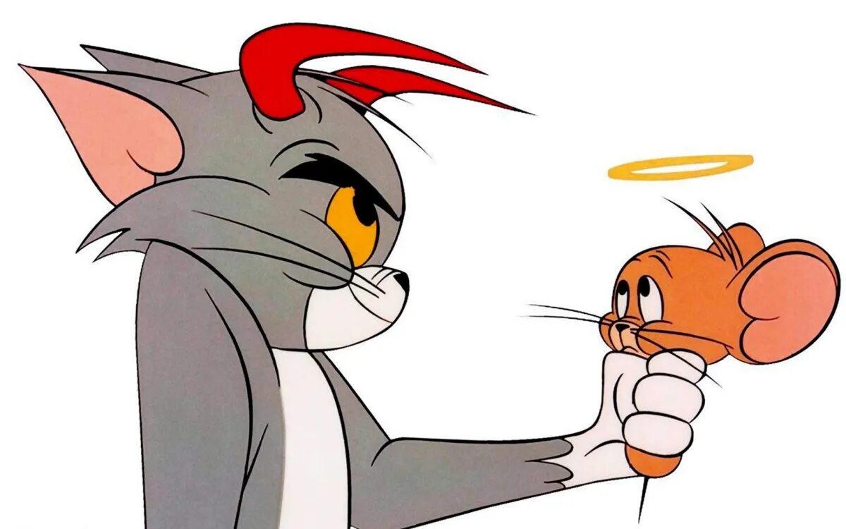 Томи джери. Tom and Jerry. Том и Джерри Tom and Jerry. Том и Джерри с рогами. Парные обои том и Джерри.