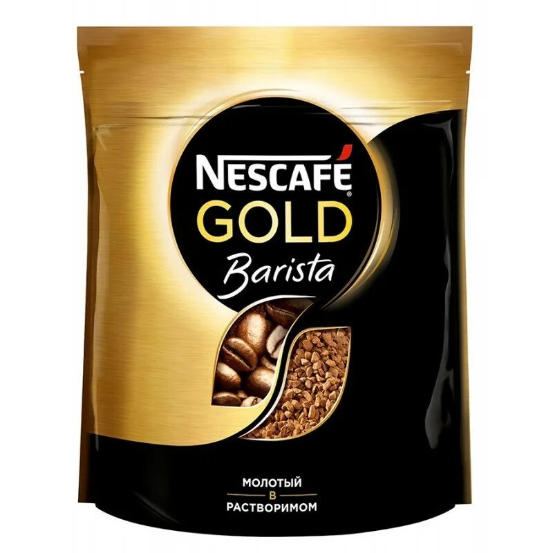 Купить nescafe растворимый кофе. Кофе Нескафе Голд бариста молотый. Кофе Нескафе Голд бариста 75г м/у. Нескафе Голд бариста 75 г пакет. Кофе Nescafe Gold 75гр м/у.