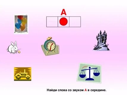 Картинка начало середина конец звука