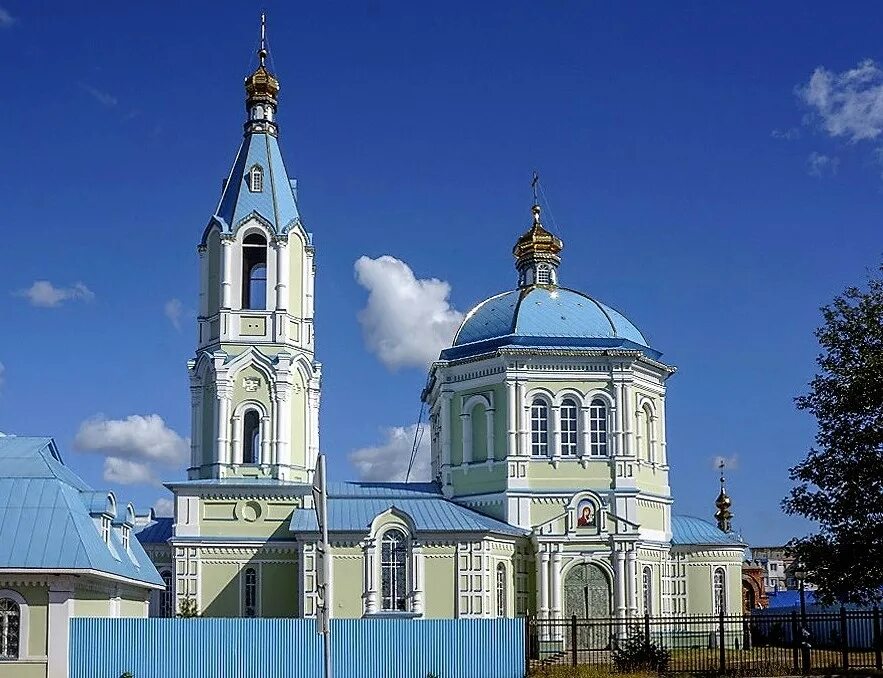 Церковь в городе Рассказово. Храм в Рассказово Тамбовской области. Тамбовская рассказовский никольское