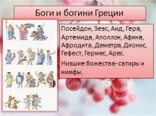 Действия богов