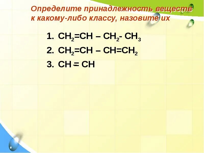 Определить к какому классу относится данное соединение