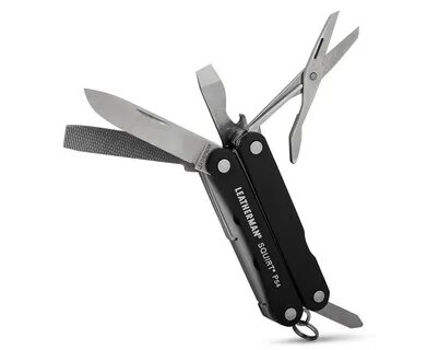 Мультитул - брелок Leatherman SQUIRT PS4, 9 функций.