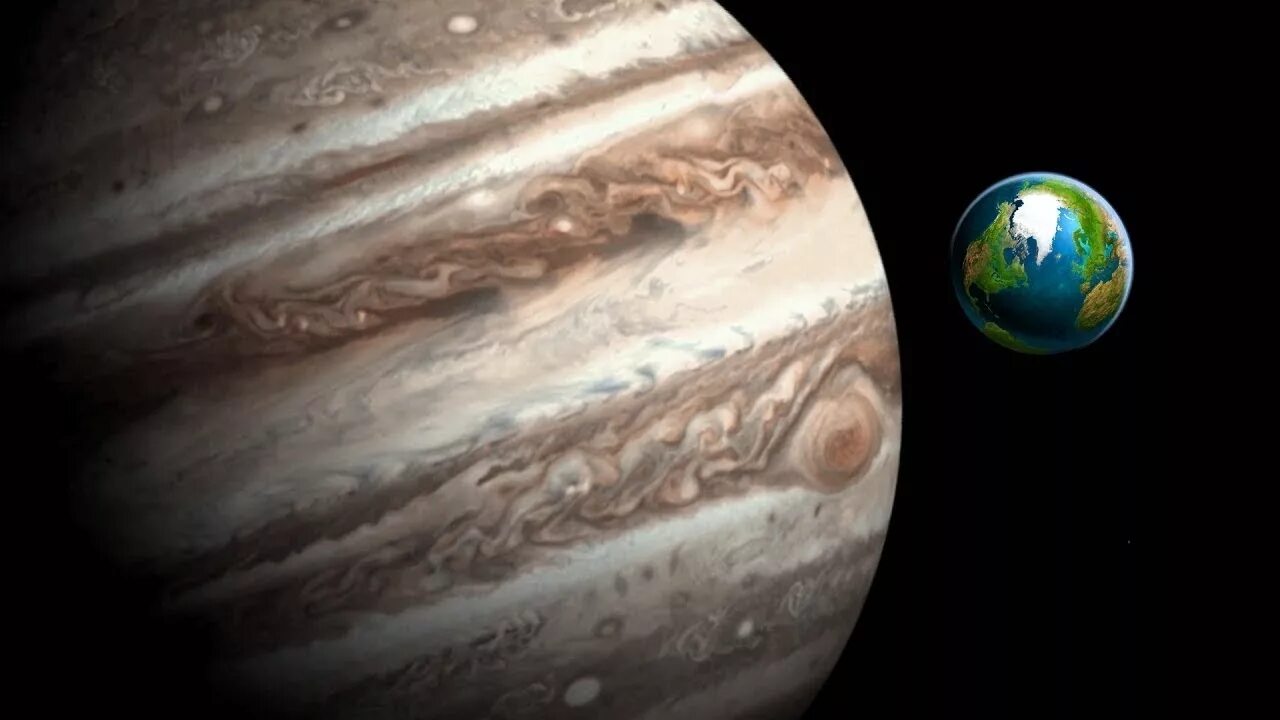 Какая самая сильная земля. Юпитер Планета и земля. Юпитер vs земля. Юпитер Планета сравнение с землей. Юпитер на фоне земли.