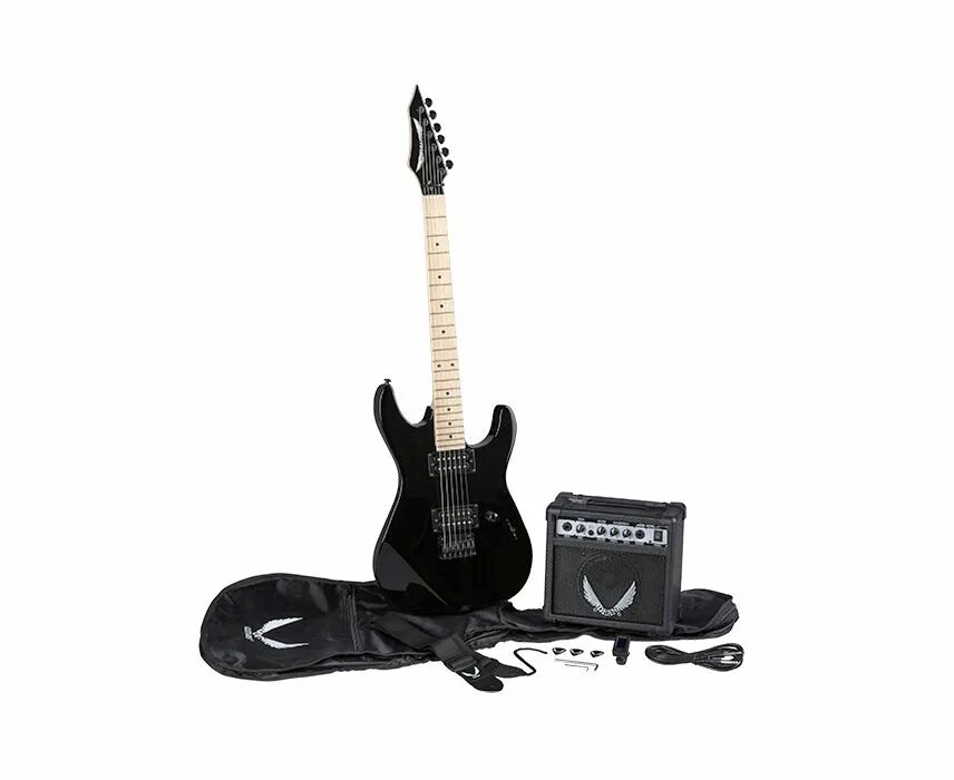 Бас гитара Dean 6 струн. Бас Dean Demonator 4 CBK Classic Black. Электрогитара с комбиком. Комбик для электрогитары. Электрогитара без комбика