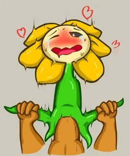 flowey the flower, undertale, hi res, blush, cinnamonroll69, flower, human,...