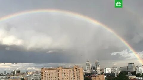 Радуга в небе после дождя дзен навигация