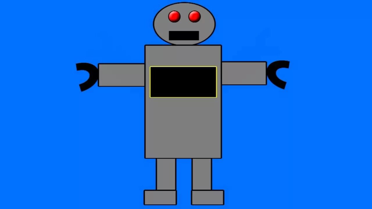 A robot is a special. Робот Бикс из учебника.
