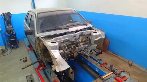 Вытянуть лонжерон на ваз