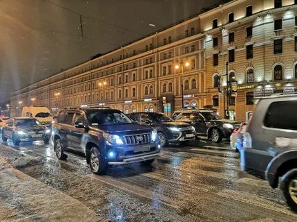 Петербург водитель дорога