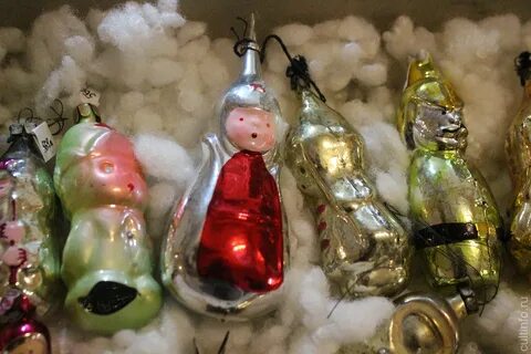 Первые стеклянные игрушки