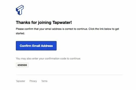 Choosing email address