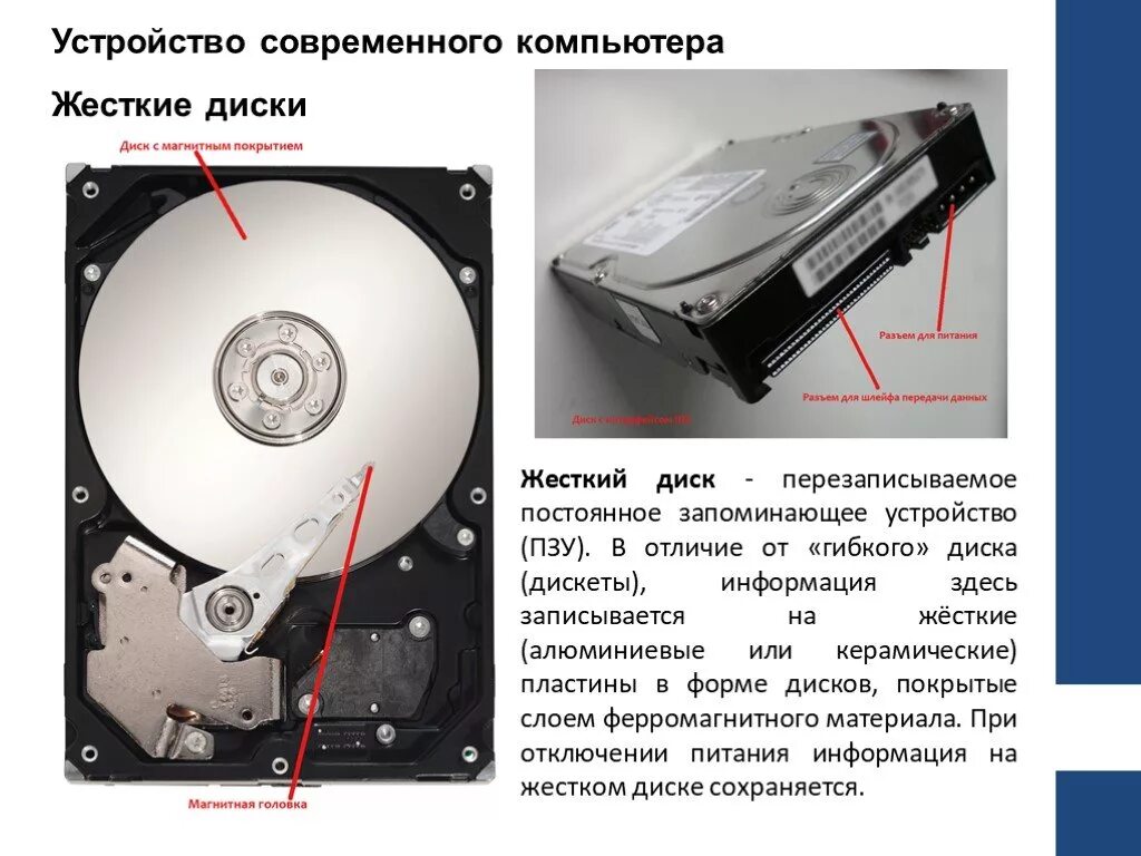 В чем состоит сходство и различие дискеты