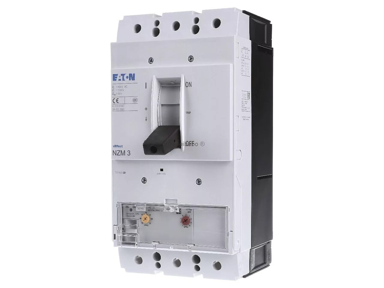 Moeller nzm3 400а. Eaton nzm3. Eaton 400a. Автомат Eaton 630a. Автоматический выключатель 400а 3р