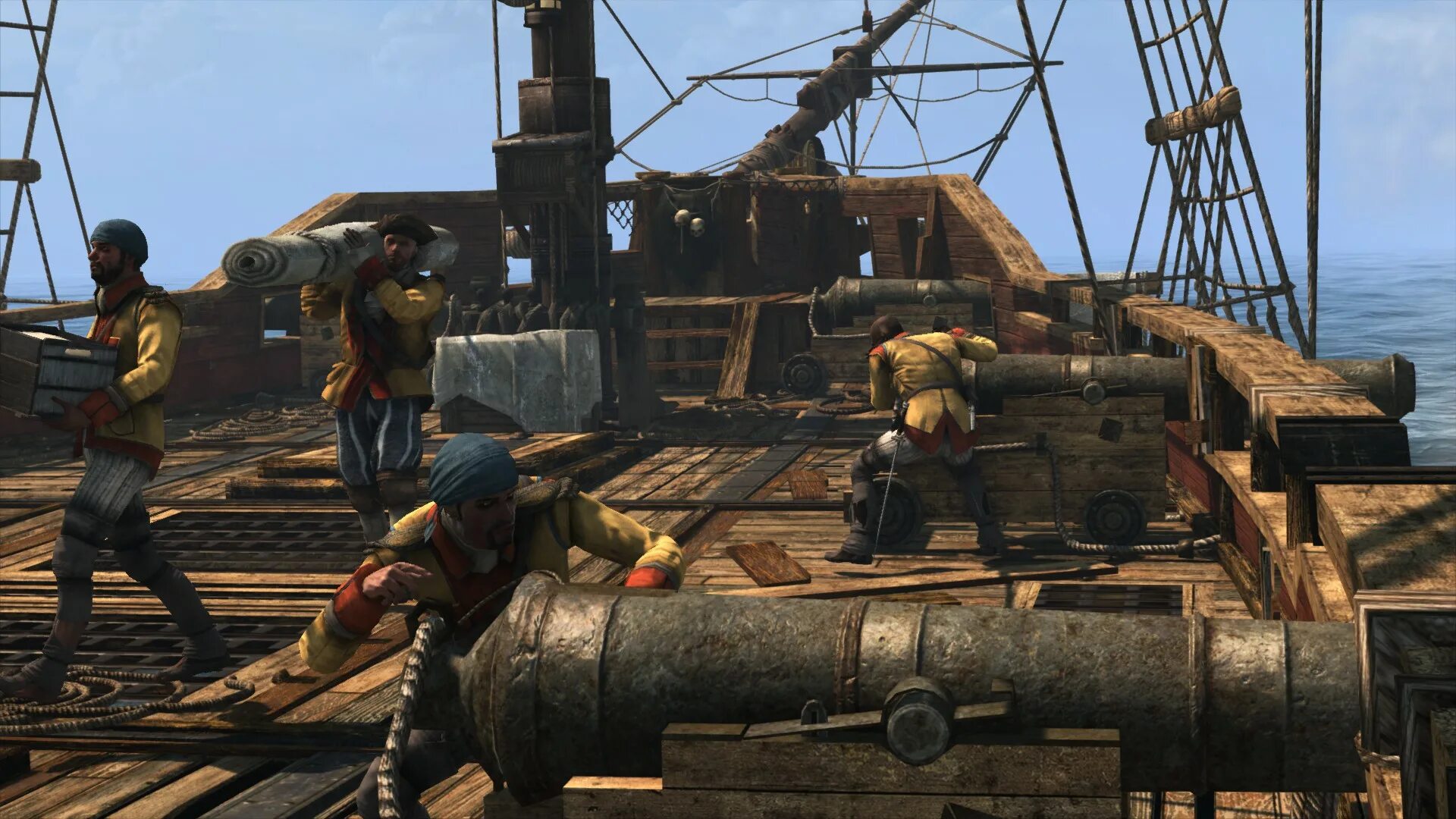 Assassins Creed 4 Black Flag корабли палуба. Палуба корабля Галка ассасин Крид 4. Ассасин 4 причал. Assassin’s Creed IV: Black Flag мортира.