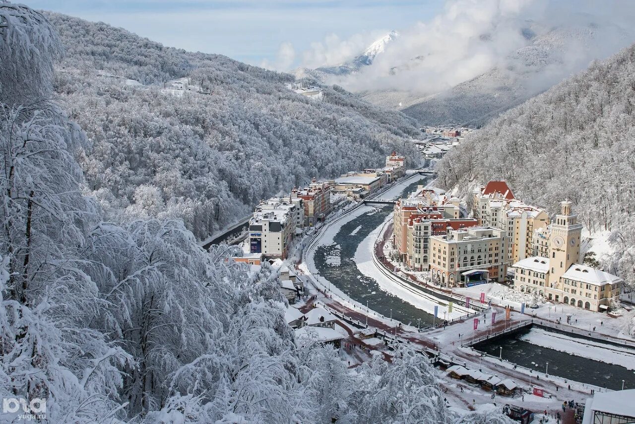 Красная Поляна Сочи роща Хутор.