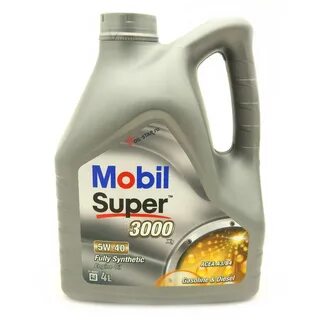 Масло Mobil Super 3000 X1 5W-40 4л-1. 