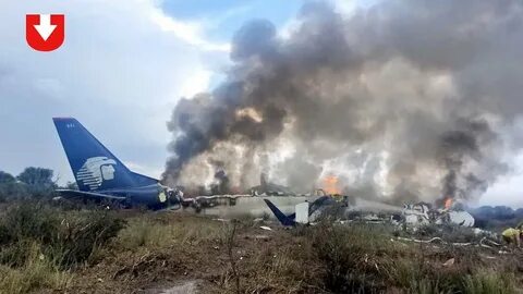 Видео про разбившийся