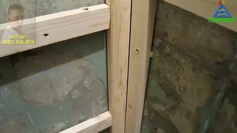 Ванная обрешетка под пластиковые панели