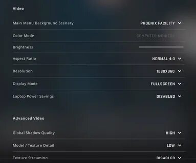 Cs 2 pro settings