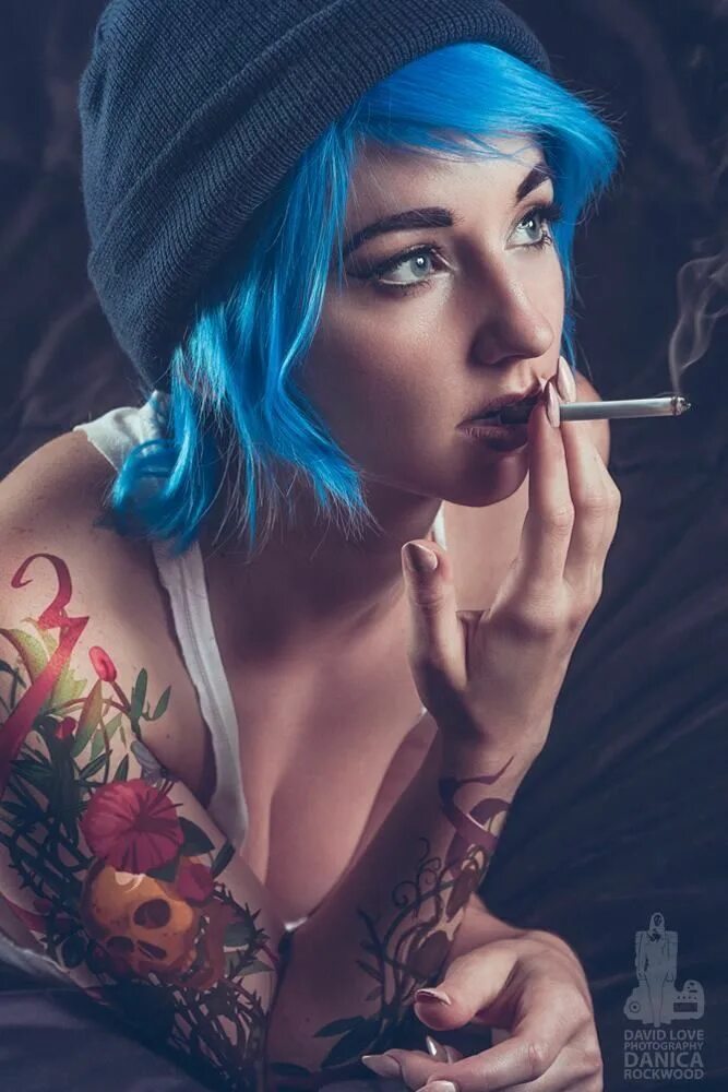 Life is smoke. Danica Rockwood. Chloe Price smoking.