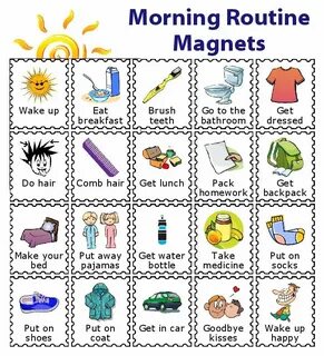 Morning routine