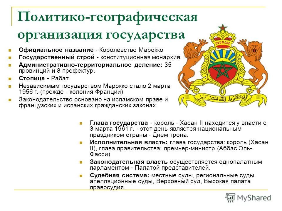 Марокко форма правления. Государственный Строй Марокко. Марокко государственное устройство. Форма государственного правления Марокко. Форма гос правления Марокко.