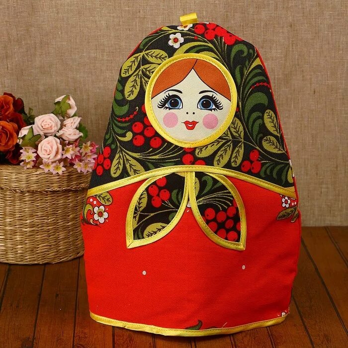 Кукла хохлома. Грелка на чайник. матрешка хохлома. грелка на чайник матрешка. грелка на чайник хохлома.