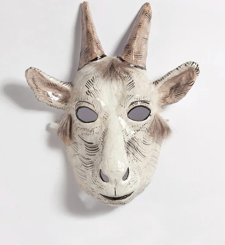 Маска козлика. Карнавальная маска козы. Маска козы. Маска козленка. Mask for Goats.