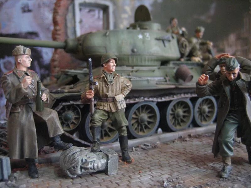 Diorama 1/35 второй мировой войны. Диорама Будапешт 1945. Диорама с немецкими солдатами. Солдатики танкисты. Модели второй мировой войны