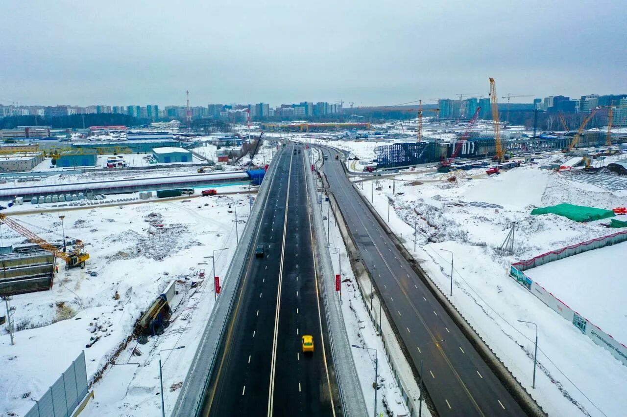 Путепровод Солнцево Бутово Варшавское шоссе. Автомагистраль Солнцево Бутово Варшавское шоссе. Путепровод на Варшавском шоссе в Бутово. Дороги Солнцево – Бутово – Варшавское шоссе. Новая эстакада